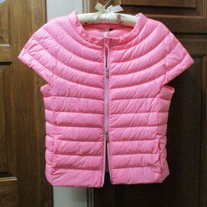 Cotes of London St. Ives Down Vest Bubblegum Pink M